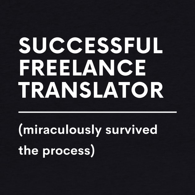 Succesful freelance translator survivor by mon-